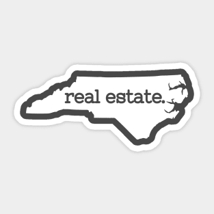 North Carolina State real estate with Proven By Ruben logo Sticker